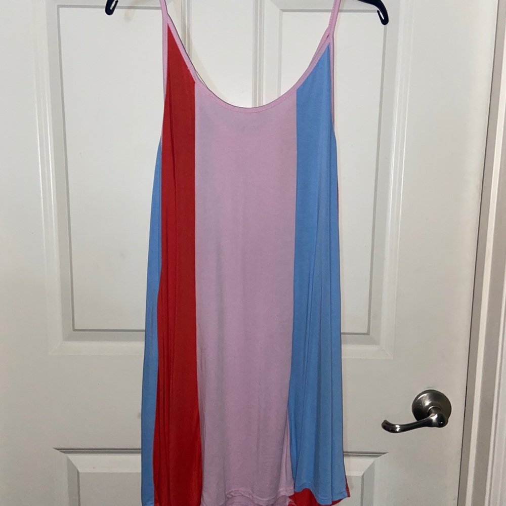 3 Toned Summer Tank Dress